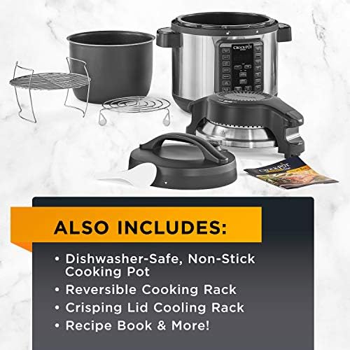 Express Crisp 8 Quart 10-in-1 Pressure Cooker - Curated Catalog W5