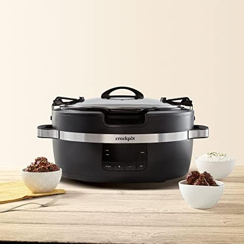 Thermoshield 6 Quart Slow Cooker with Carry Handles - Curated Catalog W4