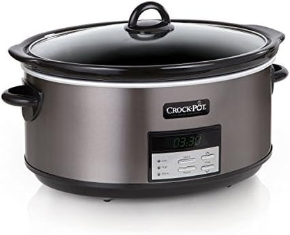 8 Quart Programmable Slow Cooker with Auto Warm - Curated Catalog U8