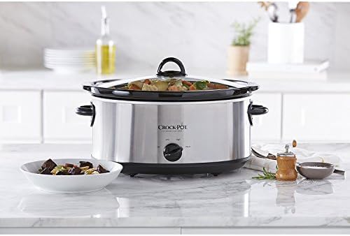 7 Quart Oval Manual Slow Cooker – Stainless Steel - Curated Catalog R3
