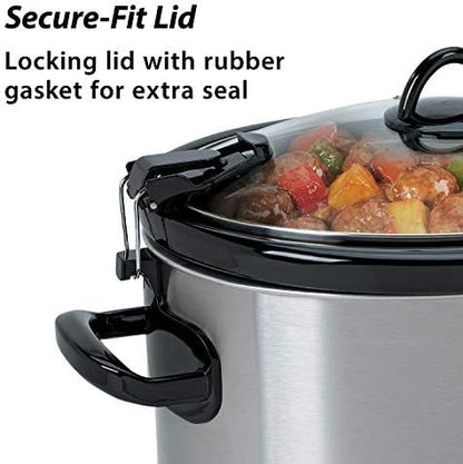 Cook & Carry 6 Quart Portable Slow Cooker - Curated Catalog C9