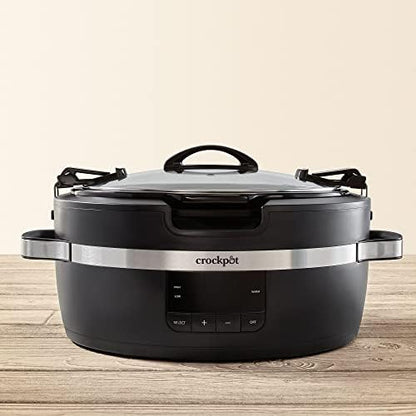 Thermoshield 6 Quart Slow Cooker with Carry Handles - Curated Catalog W4