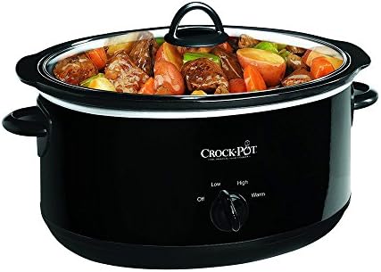 8 Quart Manual Slow Cooker – Black - Curated Catalog Z4