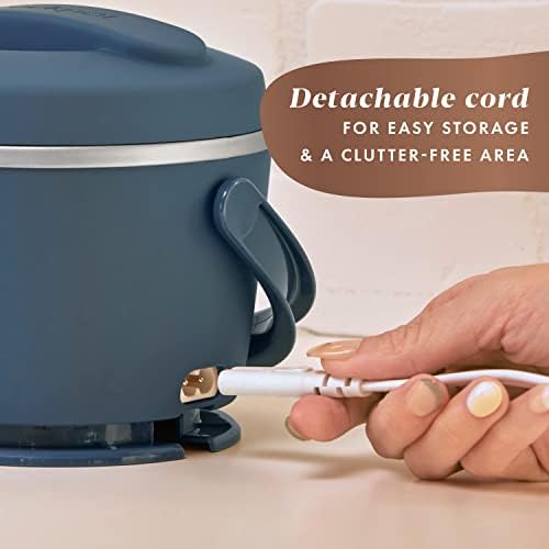 Electric Lunch Box Food Warmer 20oz – Faded Blue - Curated Catalog N8