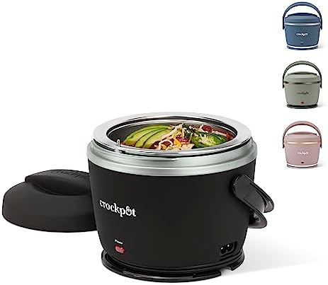 Electric Lunch Box Food Warmer 20oz – Black - Curated Catalog M5