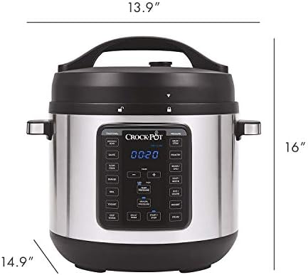 8 Quart Express Crock Multi-Use Pressure Cooker - Curated Catalog M1