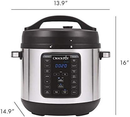 8 Quart Express Crock Multi-Use Pressure Cooker - Curated Catalog W0
