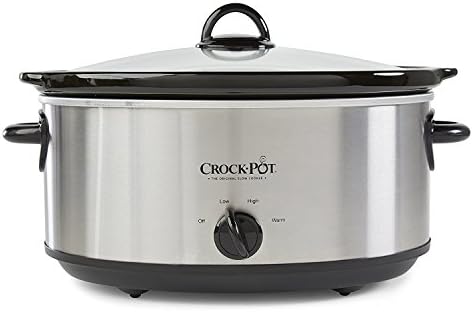 7 Quart Oval Manual Slow Cooker – Stainless Steel - Curated Catalog R3