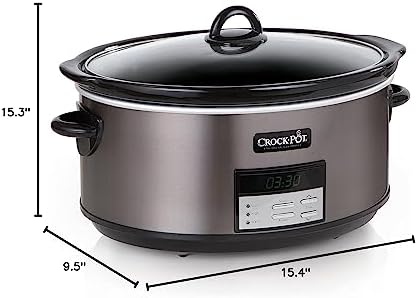8 Quart Programmable Slow Cooker with Auto Warm - Curated Catalog U8
