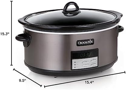 8 Quart Programmable Slow Cooker with Auto Warm - Curated Catalog U8