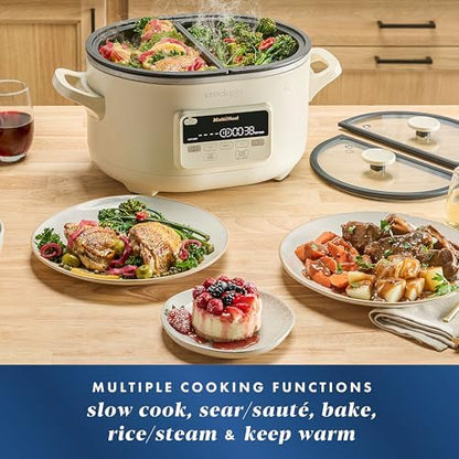 MultiMeal Multicooker with Programmable Slow Cooker - Curated Catalog J1