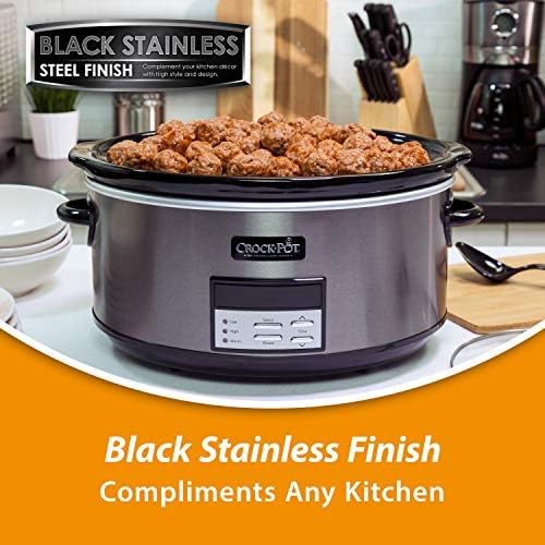 8 Quart Programmable Slow Cooker with Auto Warm - Curated Catalog U8