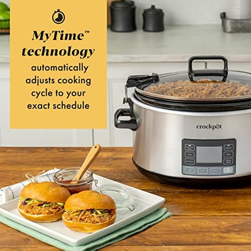 7 Quart Portable Programmable Slow Cooker with Timer - Curated Catalog S8