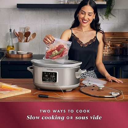 7 Quart Programmable Cook & Carry Slow Cooker - Curated Catalog A0