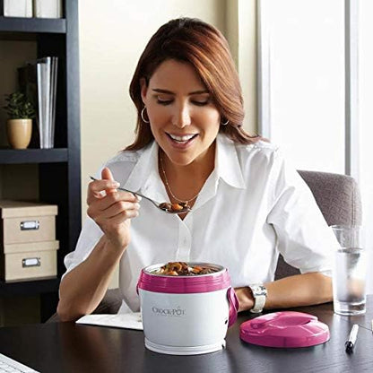 Lunch Crock Portable Food Warmer 20oz – Pink - Curated Catalog A4