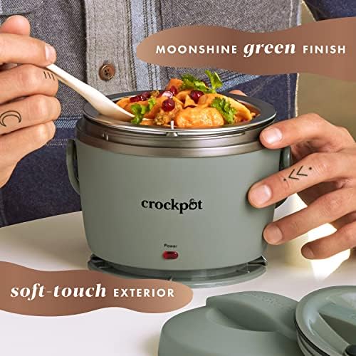 Portable Electric Lunch Box Food Warmer – Green - Curated Catalog I0
