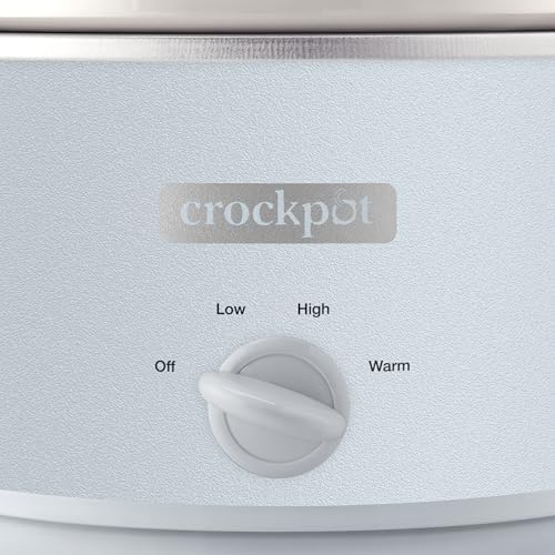 4.5 Quart Manual Slow Cooker – Macaroon Blue - Curated Catalog T9