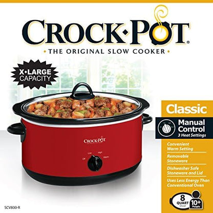 Express Crock 8 Quart Programmable Slow Cooker - Curated Catalog P5