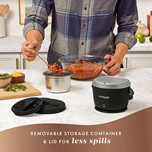 Electric Lunch Box Food Warmer 20oz – Black - Curated Catalog M5