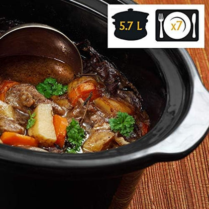 Cook & Carry 6 Quart Portable Slow Cooker - Curated Catalog C9