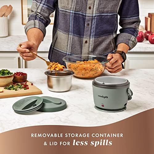 Portable Electric Lunch Box Food Warmer – Green - Curated Catalog I0