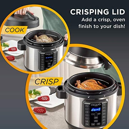 Express Crisp 8 Quart 10-in-1 Pressure Cooker - Curated Catalog W5