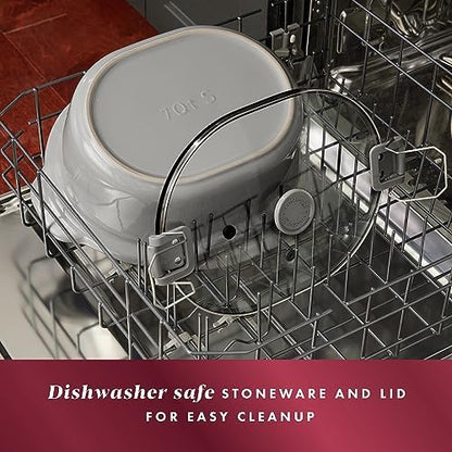 7 Quart Programmable Cook & Carry Slow Cooker - Curated Catalog A0