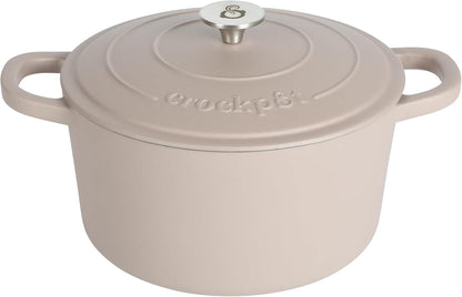 3 Quart Enameled Cast Iron Dutch Oven – Aqua - Curated Catalog Z6