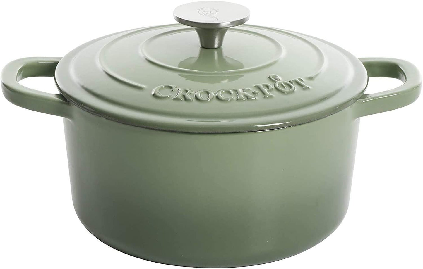 3 Quart Enameled Cast Iron Dutch Oven – Aqua - Curated Catalog Z6