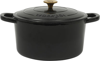 3 Quart Enameled Cast Iron Dutch Oven – Aqua - Curated Catalog Z6