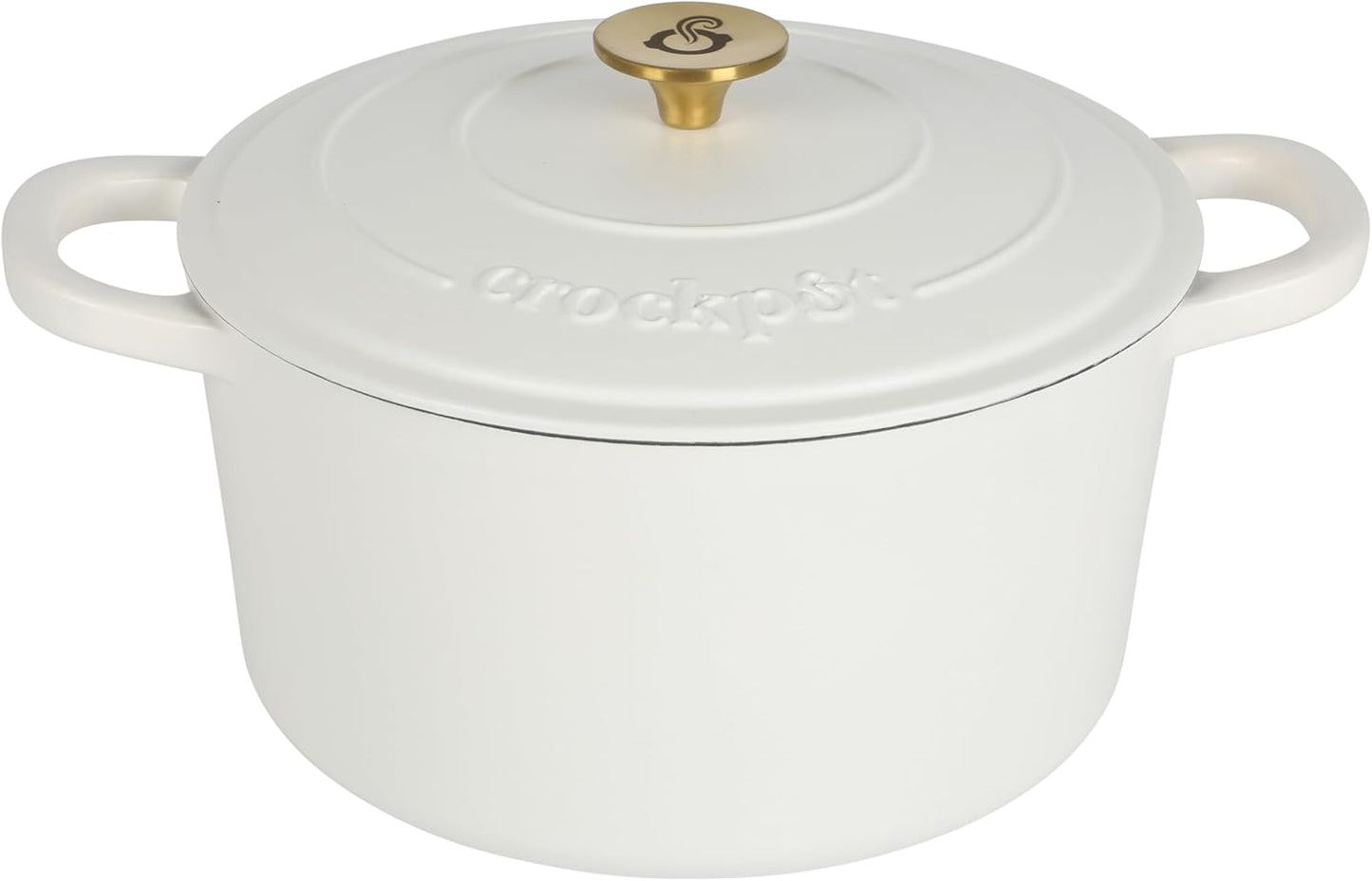 3 Quart Enameled Cast Iron Dutch Oven – Aqua - Curated Catalog B1
