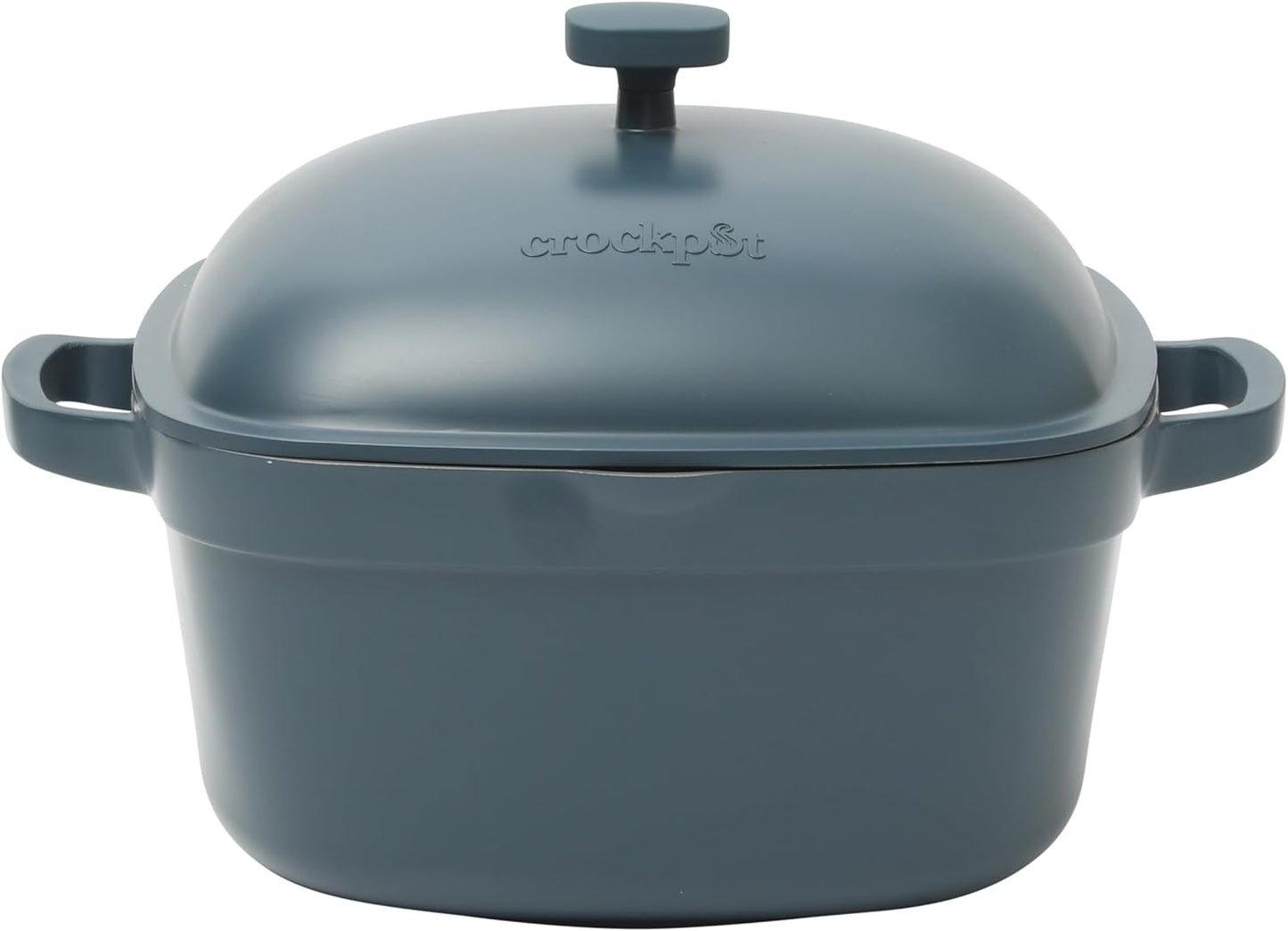 3 Quart Enameled Cast Iron Dutch Oven – Aqua - Curated Catalog B1