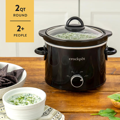 2 Quart Mini Slow Cooker – Classic Compact Cooker - Curated Catalog R8