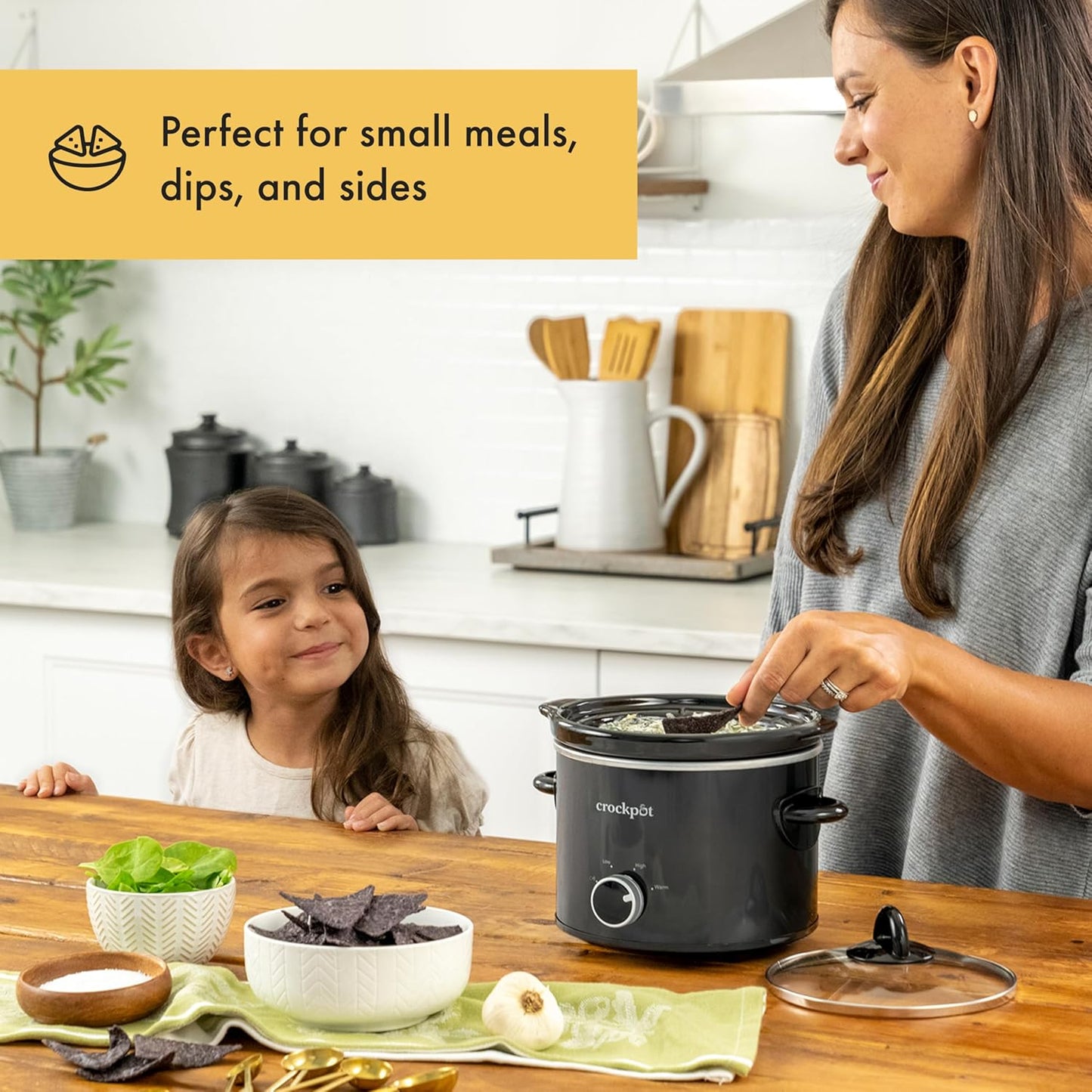 2 Quart Mini Slow Cooker – Classic Compact Cooker - Curated Catalog R8